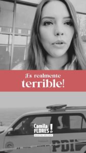 Camila Flores Instagram - ‼️🚨 Es realmente terrible la grave situación delictual en nuestra Región de Valparaíso 🚨‼️