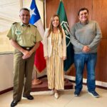 Camila Flores Instagram - ✅ Más seguridad para #Hijuelas Junto a Rafael Pacheco Solis nos reunimos con el Jefe de Zona de Carabineros General Jofre, para abordar la necesidad de tener una nueva comisaría para la comuna Nos fue muy bien puesto que se trabajará en contar con una nueva Tenencia, lo que permitirá además contar con más funcionarios de Carabineros Por otro lado se realizarán trabajos para mejorar el retén de carretera, ya que los funcionarios del retén hacen un trabajo fundamental y estratégico Agradecemos a nuestros Carabineros por la entrega y profesionalismo Nosotros haremos todo lo necesario para apoyarlos siempre