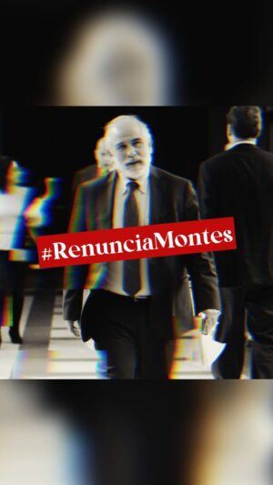 Camila Flores Instagram - #RenunciaMontes