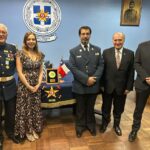 Camila Flores Instagram - ✅ Aniversario de la 9a Compañía de bomberos #Valparaiso Zapadores Freire-Grecia Junto a nuestro #CORE Percy Marin acompañamos a la 9 Compañía de Bomberos Valparaíso en su aniversario 166 En una ceremonia especial, pero igualmente simbólica, pudimos conmemorar la historia, hitos y hazañas de estos profesionales del rescate Siempre con Bomberos 🚒 🇨🇱