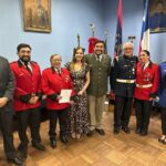 Camila Flores Instagram - ✅ Aniversario de la 9a Compañía de bomberos #Valparaiso Zapadores Freire-Grecia Junto a nuestro #CORE Percy Marin acompañamos a la 9 Compañía de Bomberos Valparaíso en su aniversario 166 En una ceremonia especial, pero igualmente simbólica, pudimos conmemorar la historia, hitos y hazañas de estos profesionales del rescate Siempre con Bomberos 🚒 🇨🇱