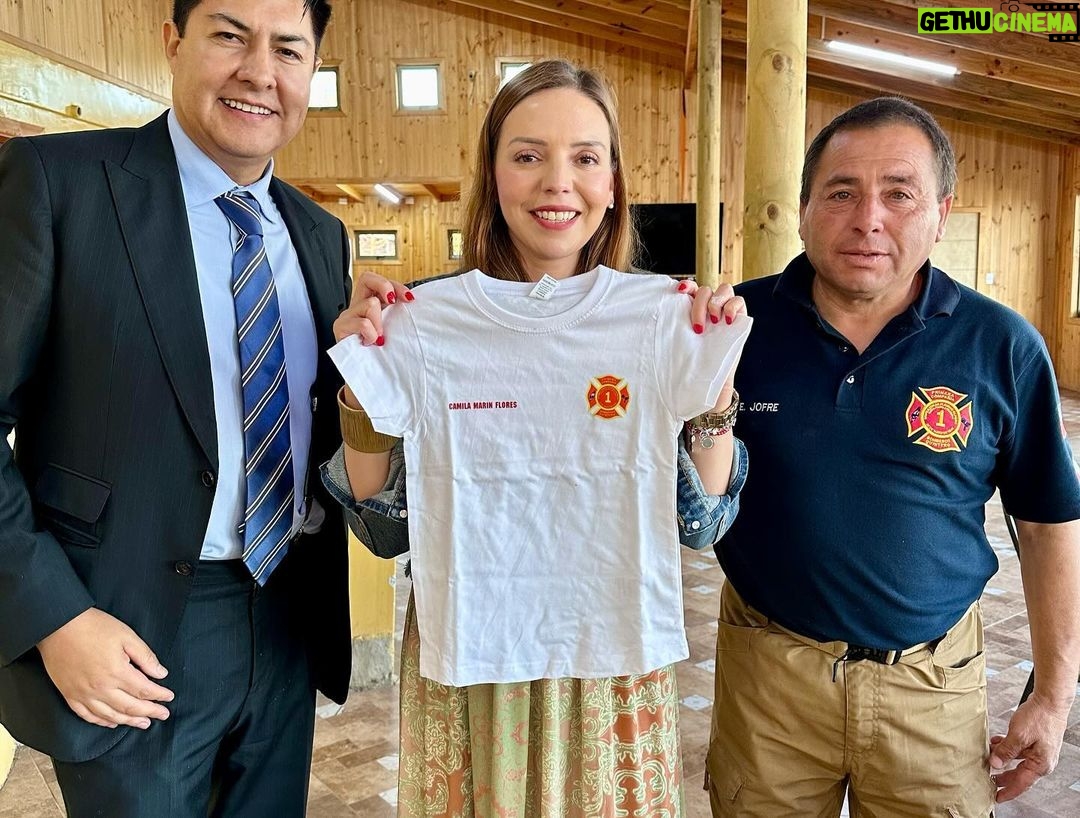 Camila Flores Instagram - ✅ Con gran alegría junto a nuestro #CORE Percy Marin pudimos conocer el nuevo cuartel de la primera Compañía de Bomberos de #Quintero que está casi es su totalidad terminado Les agradecemos las muestras de cariño para nosotros y nueva hija Camilita Nada más satisfactorio en nuestra actividad que poder cumplir con nuestros compromisos y más con instituciones tan nobles e importantes para el país, como lo son nuestros Bomberos #MisionCumplida