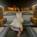 Camila Mendes Instagram - thank you @armanibeauty for the most magical time at #venezia80 ✨ love our little gen A family so much. #armanibeauty #luminoussilk