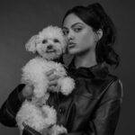 Camila Mendes Instagram – truffle turns 3 today 😭 happy birthday little angel