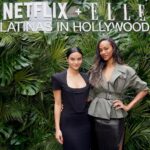 Camila Mendes Instagram – thank you @elleusa and @contodonetflix for organizing such a special event. proud as ever to be a latina in hollywood 🫡♥️ @ninagarcia you are a legend