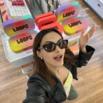 Camila Mendes Instagram – paid a visit to @ultabeauty to see our beautiful children @loopsbeauty 🥹 we’re in 450 stores nationwide, to find one near you visit the store locator on our website 💗 link in bio!