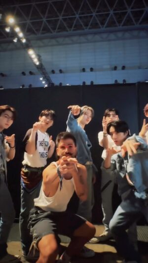 Camilo Instagram - Dancing in Tokyo with ENHYPEN. It was so nice to meet you guys. #summersonic2023