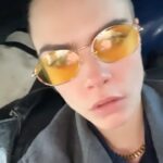 Cara Delevingne Instagram - To all my friends back home, I am sorry but I had to…. 😈