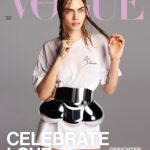 Cara Delevingne Instagram - CELEBRATE LOVE♥️🧡💛💚💙💜 August 2022 issue of @britishvogue @voguegermany wearing my favorite @karllagerfeld. So honored to be part of this project with so many people I admire and love! x 📷 @mertalas @macpiggott