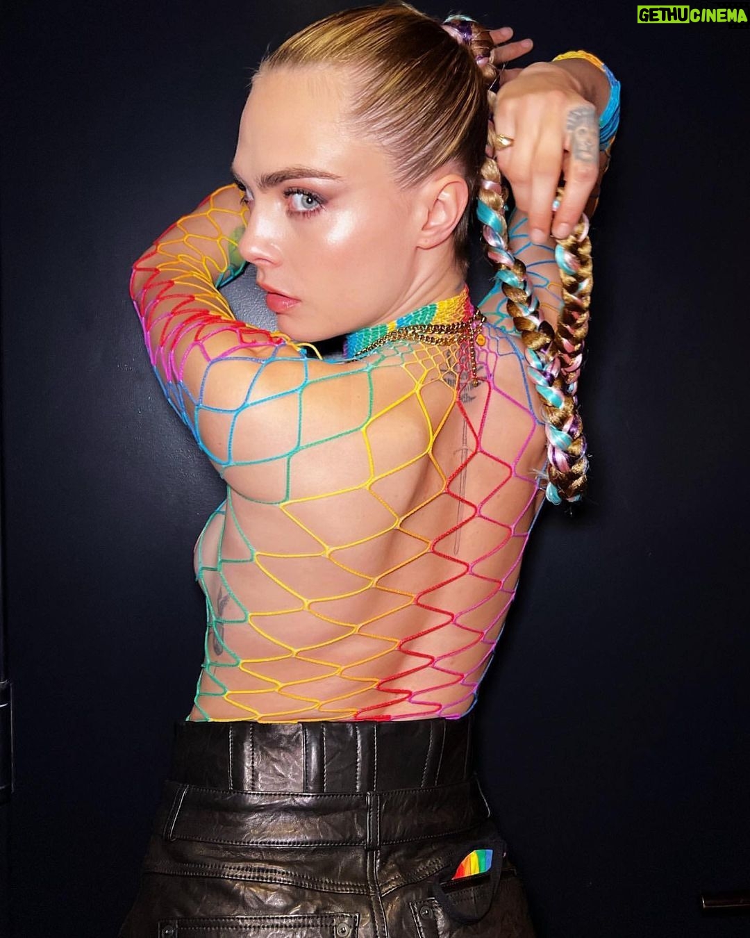 Cara Delevingne Instagram - 🌈🌈🌈🌈BE PROUD 🏳️🌈🏳️⚧️⚧ 🦄✨🪩HAPPY PRIDE 🌈🌈🌈🌈