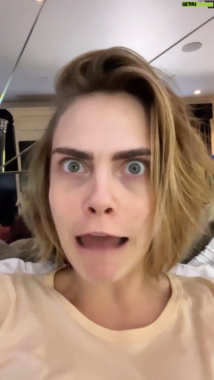 Cara Delevingne Instagram - Born different 😂🦄