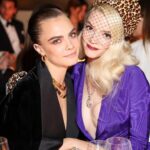 Cara Delevingne Instagram - When Tallulah from Bugsy Malone said: “I don’t remember names but I remember faces” She spoke for the entire film, theatre and fashion industries. Each a world where the face comes first. Also after this year and so many masks, we need faces more than ever. Sitting for a close up is an intimidating thing. Think of how many people you let this close to your face. This is the kind of proximity to a face that only moisturiser, lovers, pets or estheticians get. These brave few, sit where they cannot hide and they let us hover there and watch every movement. Tonight I feel most privileged to talk about a face this year that captivated the world not only by her unique beauty but by her ability to tell a story with every eyebrow, blink, twitch, smile, and most importantly a serene yet deadly stillness. After the extraordinary performance she gave this year, she is a not only a face to remember, but the name even Tallulah would never forget. I am so lucky to know the woman behind the face and her beauty radiates as brightly when your eyes are closed. I am proud to present the CFDA’s first-ever Face of the Year Award to the face that launched a thousand shipments of chess sets, Anya Taylor-Joy. @anyataylorjoy @cfda #cfdaawards @bfa