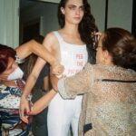 Cara Delevingne Instagram - MET prep on film