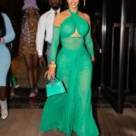 Cardi B Instagram - Effortlessly… 💚🐊