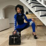 Cardi B Instagram - New chrome you don’t got it at home..Thanks babe 💙🖤