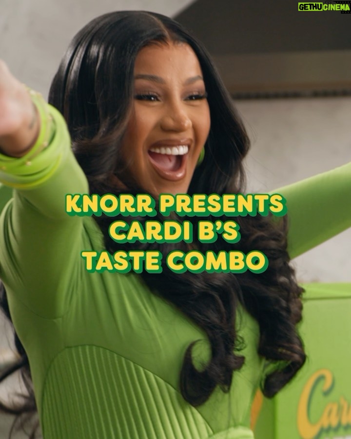 Cardi B Instagram - Im giving you all the right ingredients…..yall just have to chef it up @knorr #KnorrPartner