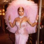 Cardi B Instagram - I love this dress soo much 🎀… and YES pink remind me of Chanel ..when ever they drop any shades of pink’s collection I go buy it lol … @miss_sohee thank you soo much for this beautiful dream dress.Thank you soo much @kollincarter for putting it together