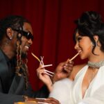 Cardi B Instagram - #ad get you someone who looks at you like this and get you the Cardi B & Offset meal now!!