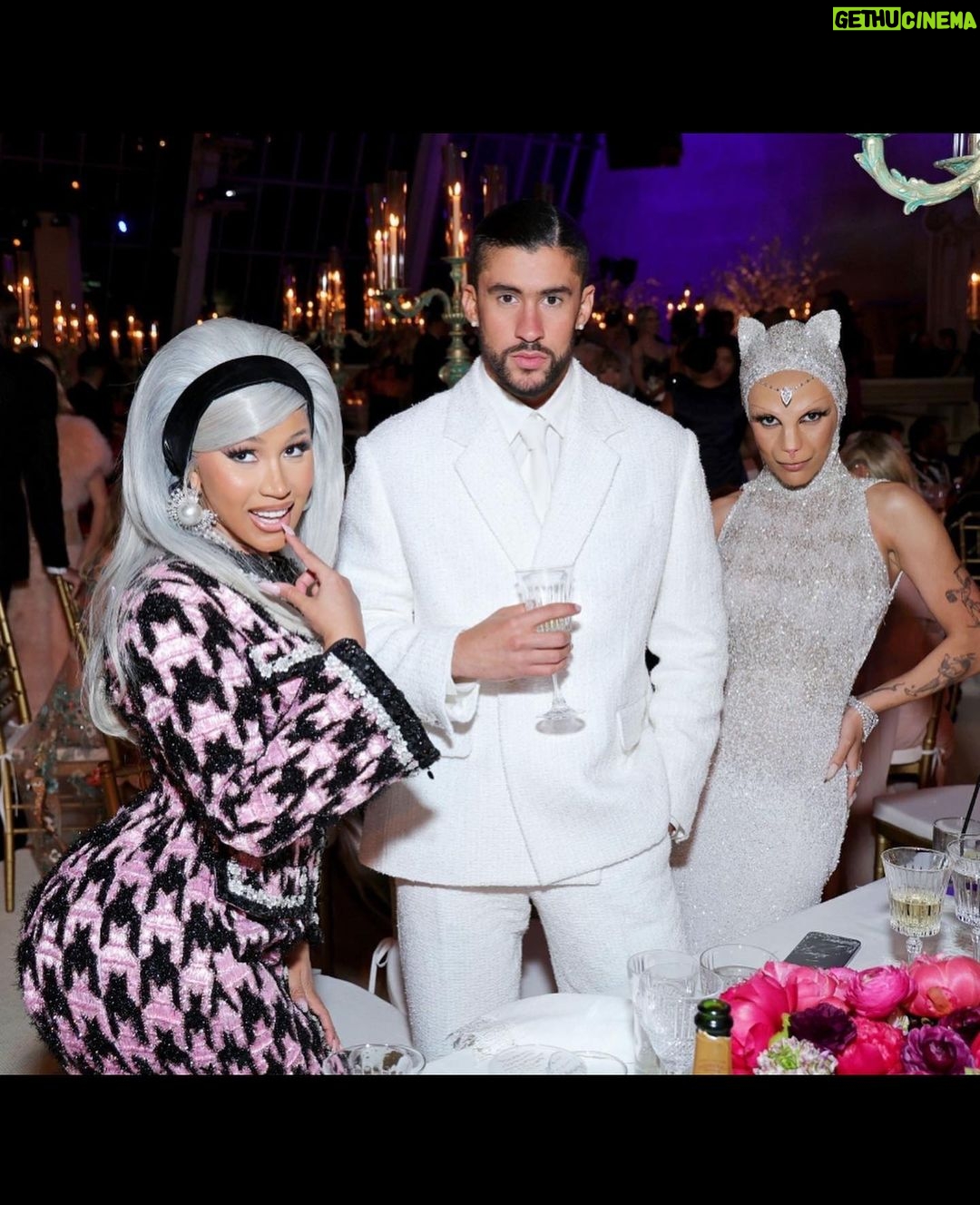 Cardi B Instagram - Soo what do you guys think Happens inside the Metgala? You know when Iām in @richardquinn Iām dress to KILL!šš¤