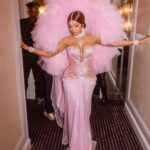 Cardi B Instagram - I love this dress soo much 🎀… and YES pink remind me of Chanel ..when ever they drop any shades of pink’s collection I go buy it lol … @miss_sohee thank you soo much for this beautiful dream dress.Thank you soo much @kollincarter for putting it together
