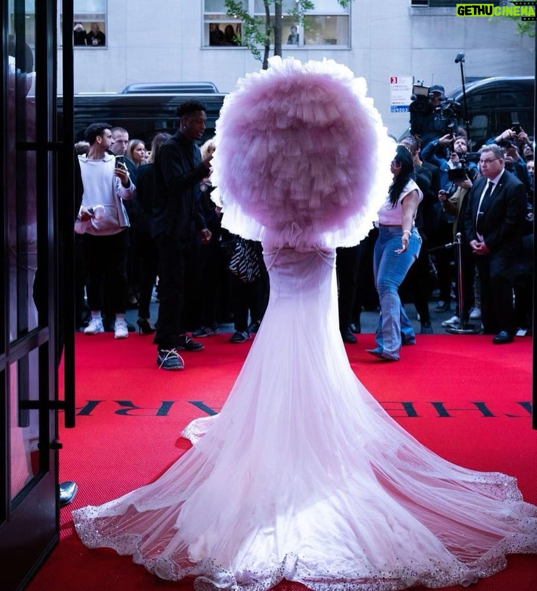 Cardi B Instagram - I love this dress soo much 🎀… and YES pink remind me of Chanel ..when ever they drop any shades of pink’s collection I go buy it lol … @miss_sohee thank you soo much for this beautiful dream dress.Thank you soo much @kollincarter for putting it together