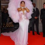 Cardi B Instagram - I love this dress soo much 🎀… and YES pink remind me of Chanel ..when ever they drop any shades of pink’s collection I go buy it lol … @miss_sohee thank you soo much for this beautiful dream dress.Thank you soo much @kollincarter for putting it together