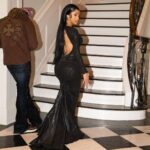 Cardi B Instagram - Had the best Vday ever❤️🥰…….Finally wore this dress Michelle gave Set 2 years ago!Thank you Michelle & set🖤🖤