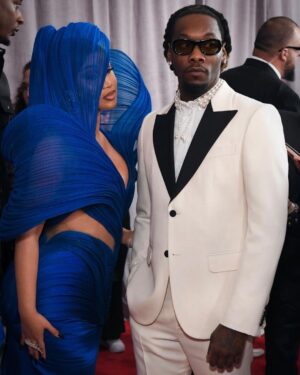 Cardi B Instagram - True Blue,baby I love you