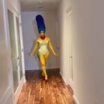 Cardi B Instagram - Ms.Marge Simpson💙❤️