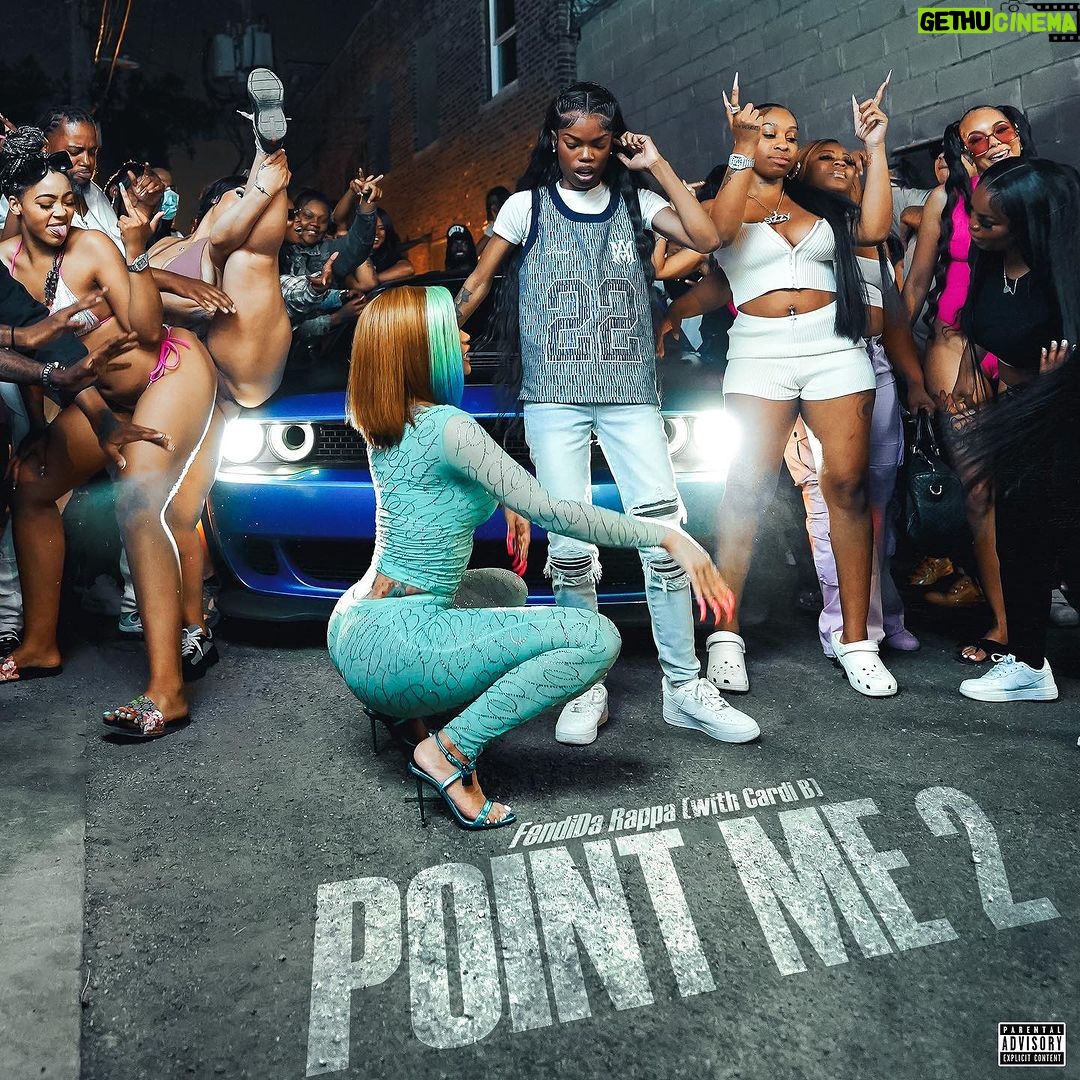 Cardi B Instagram - 🚨I’m on go, I don’t care who it is ‼️ @fendi.darappa #PointMe2 OUT FRIDAY. Presave in bio