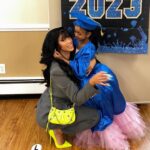 Cardi B Instagram - My baby moving on up🎓I’m a emotional proud mommy🥺🖤Give me good grades and I’ll give you the world baby 🌏