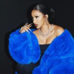 Cardi B Instagram - Yesterday was a dream! I had too much fun storming your runway! Thank you to @Balenciaga @Demnagram @johanfleury and the entire team, you all are always so amazing to work with! Thank you to my team @kollincarter_ @tokyostylez @erikalapearl @juanmarioortiz_ . DARE TO BE DIFFERENT 🖤💙❤️