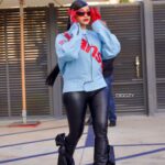 Cardi B Instagram - Yesterday was a dream! I had too much fun storming your runway! Thank you to @Balenciaga @Demnagram @johanfleury and the entire team, you all are always so amazing to work with! Thank you to my team @kollincarter_ @tokyostylez @erikalapearl @juanmarioortiz_ . DARE TO BE DIFFERENT 🖤💙❤️