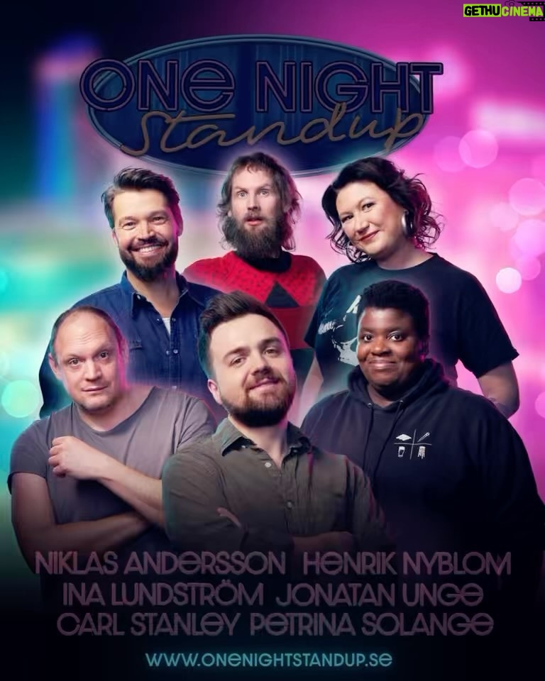 Carl Stanley Instagram - Detta blir skoj som fan om mina beräkningar stämmer! Vi kör i höst! Biljettsläpp 25/4 10.00 Turnéplan på onenightstandup.se