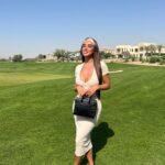 Carla Talon Instagram - too sweet 🤍 @FashionNova Dubai Hills Golf Club