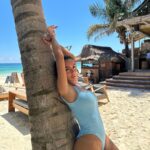 Carla Talon Instagram - skies of blue Tulum, México