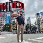Carlo Pedersoli Jr. Instagram - Back in my favorite place comfortable and in style #EA7 @emporioarmani ⛩️ #CPJr #SkyIsTheLimit #Semento #adv Tokyo, Japan