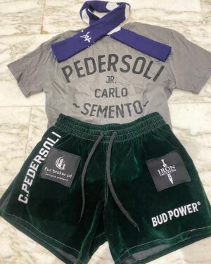 Carlo Pedersoli Jr. Instagram - La mia armatura è pronta 🔥⚔️ #CPJr #SkyIsTheLimit #Semento #cagewarriors #cagewarriorroma