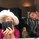 Carole Richert Instagram - Je les adore…mes partenaires de tournage @loupdenis.elion @thomas_chomel …ils sont drôles et talentueux 🥰#clem #tournage