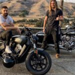 Casey Deidrick Instagram - One last ride w/ @brockohurn 🤘🏼 @indianmotorcycle