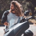 Casey Deidrick Instagram – Thought we were rollin’ up to The Old Place to shoot for @indianmotorcycle but I think @brockohurn mistook it for a Pantene Pro-V commercial. 📸: @seanmacd