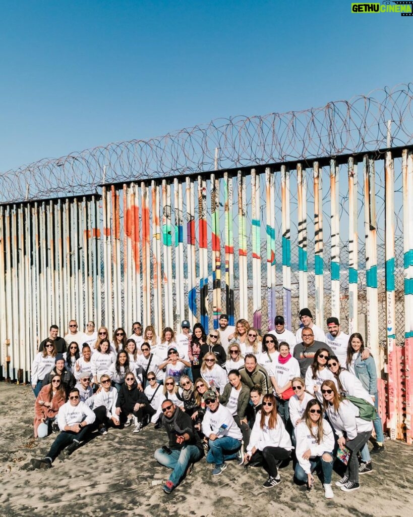 Casey Deidrick Instagram - Incredibly moved by the smiles and hugs we received by the children and families seeking asylum in Tijuana. Felt helpless as we held back tears listening to Mother’s share horror stories about corruption, murder, kidnapping, and sexual assault. There are many things we take for granted but this day was not one of them. I am so deeply grateful @thisisabouthumanity gave me this opportunity. Thank you @elsamariecollins @zoe.winkler.reinis and @yscalibaja for a day I’ll never forget and for raising awareness about separated and reunified families and children at the border. Thank you to Movimiento Juventud 2000 and Caritas, the two shelters that opened their doors to us, for reminding us that EVERYONE has the right to seek asylum from persecution because seeking asylum is a HUMAN RIGHT. If you’d like to donate you can purchase TIAH goods in partnership with @thelittlemarket which directs funds to shelters in Tijuana. ❤ 📸: @valoriedarling Tijuana, Baja California