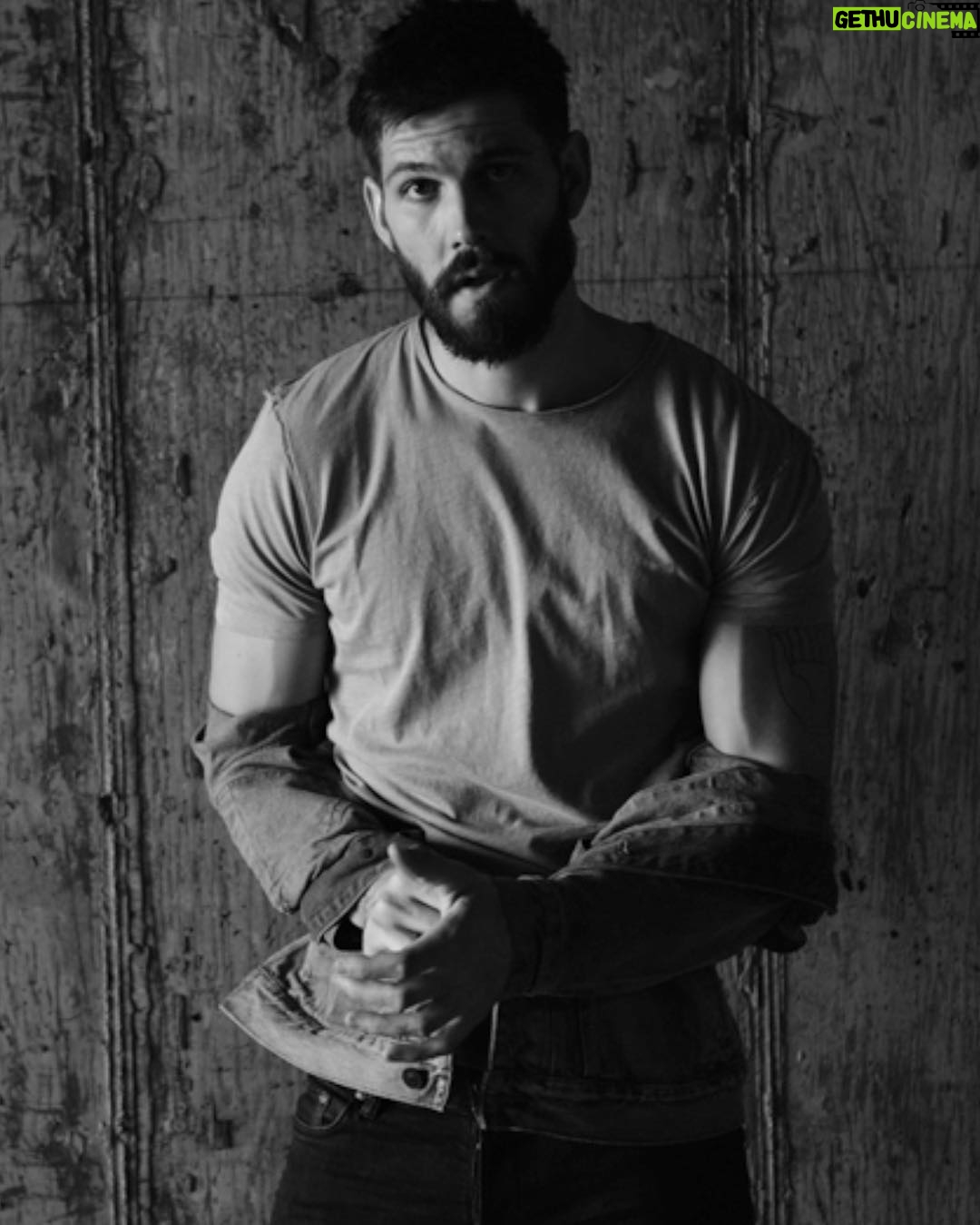 Casey Deidrick Instagram - Will someone please help me put this f***king jacket on? New interview out for Anthem Magazine story by @keeyoun shot by the talented @mcphotog styled by @langygang @bayvuegirl #thecw #cwinthedark #allsaints #mensfashion