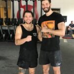 Casey Deidrick Instagram - Throwback @teenwolf Tuesday...or whatever. @dylansprayberry and I are gonna start a metal band called Sweaty Ass Wolves with Tattoos🐺 🌙 💦