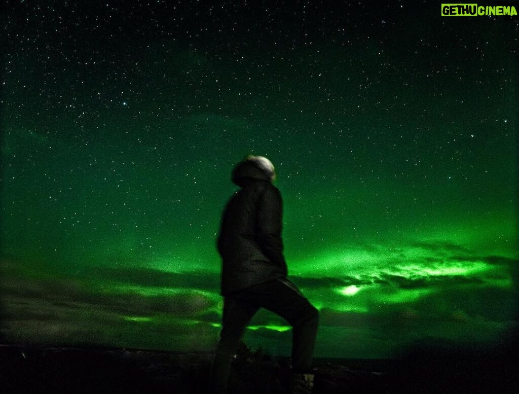 Casey Deidrick Instagram - Been waiting for this moment, Mother Nature. Northern Lights 2018 🇮🇸 📸: @lanedorsey @wheniniceland #iceland #northernlights Hafnarfjörður