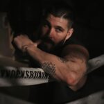 Casey Deidrick Instagram - Getting ready for my fight with Jake Paul.. Down and Out - by @justinwu Dp @sandteaeggo SFX Make-up @angelaleemakeup Location @hardknocksboxingclub Toronto, Ontario