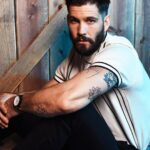 Casey Deidrick Instagram - New interview out for @abookof Photos by: phillldotcom Styling by: @langygang Grooming by: @josephadivari @graphicsmetropolis www.abookof.us/openbook/casey-deidrick. #mentalhealthawareness #thecw #cwinthedark