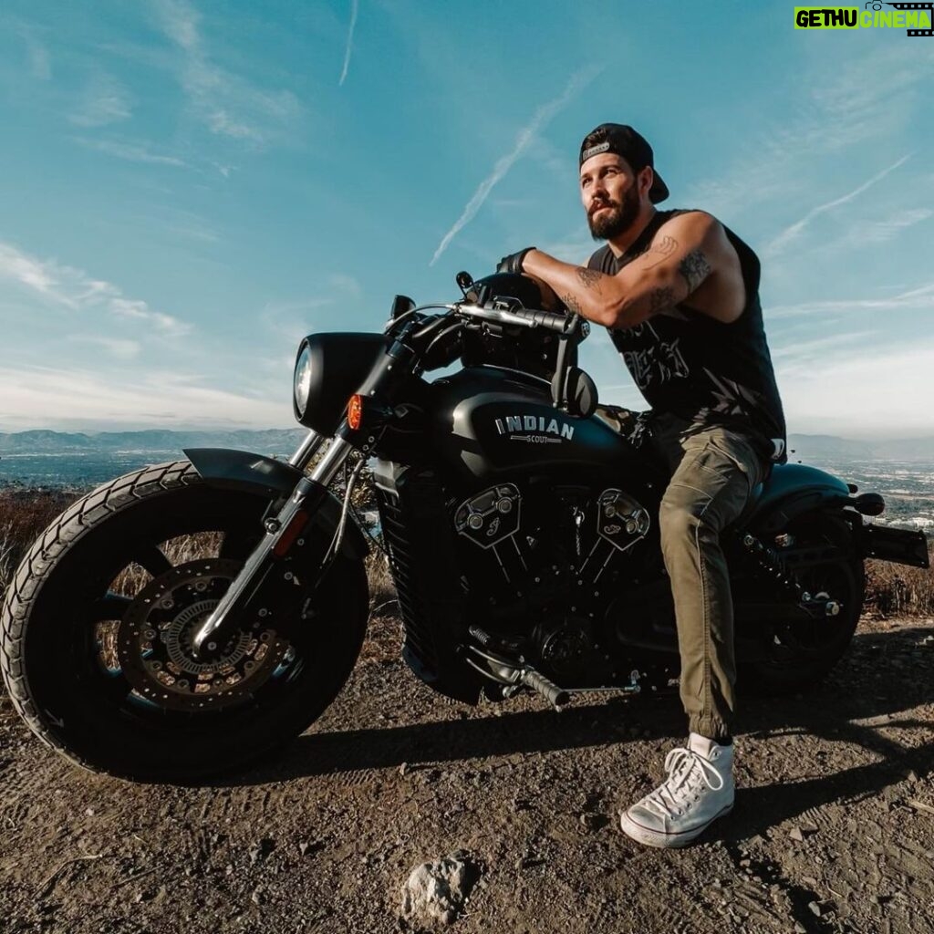 Casey Deidrick Instagram - For everything else, there’s Mastercard @indianmotorcycle 📸: @tuckerdoss Los Angeles, California