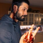 Casey Deidrick Instagram - My parents always told me I’d get VD, I’m just happy it was under this circumstance.. Happy Valentine’s Day weekend. ‘Tentacles’ is now available on @hulu @blumhouse @claranovich @alipechman @nickantosca @danazoedrori @evanmwilliams @kaseyelise @itsjasonblum make up/prosthetics by @lauralieffringmakeup