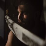 Casey Deidrick Instagram - Getting ready for my fight with Jake Paul.. Down and Out - by @justinwu Dp @sandteaeggo SFX Make-up @angelaleemakeup Location @hardknocksboxingclub Toronto, Ontario